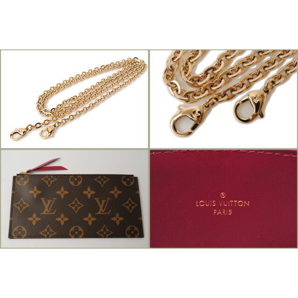 Louis Vuitton Felice Chain Wallet Monogram Shoulder Bag Pochette - Picture 2 of 6